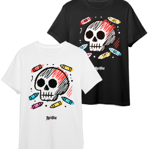 Crayon Skull