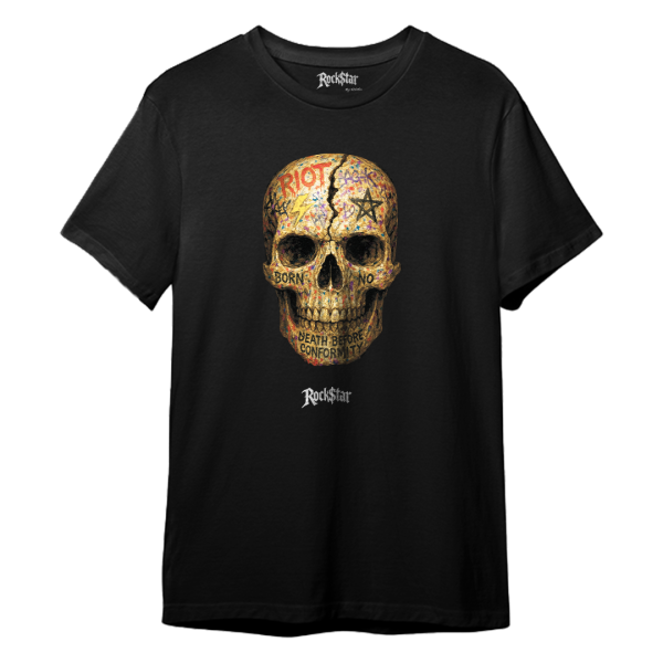 skull-painted