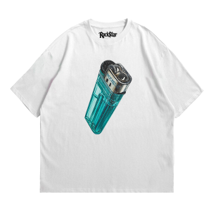 Blue cigarette lighter